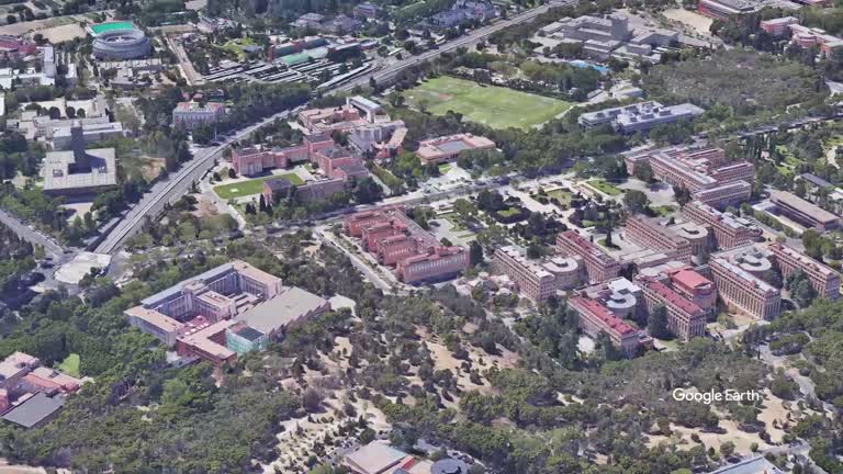 Animación en 3D - Vuelo sobre la Facultad de Odontología